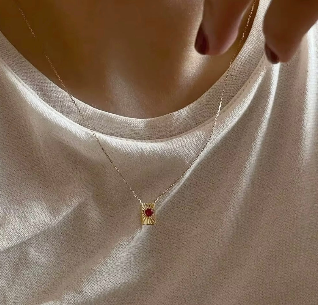 Radiant Heart Necklace – 14kt Gold Filled