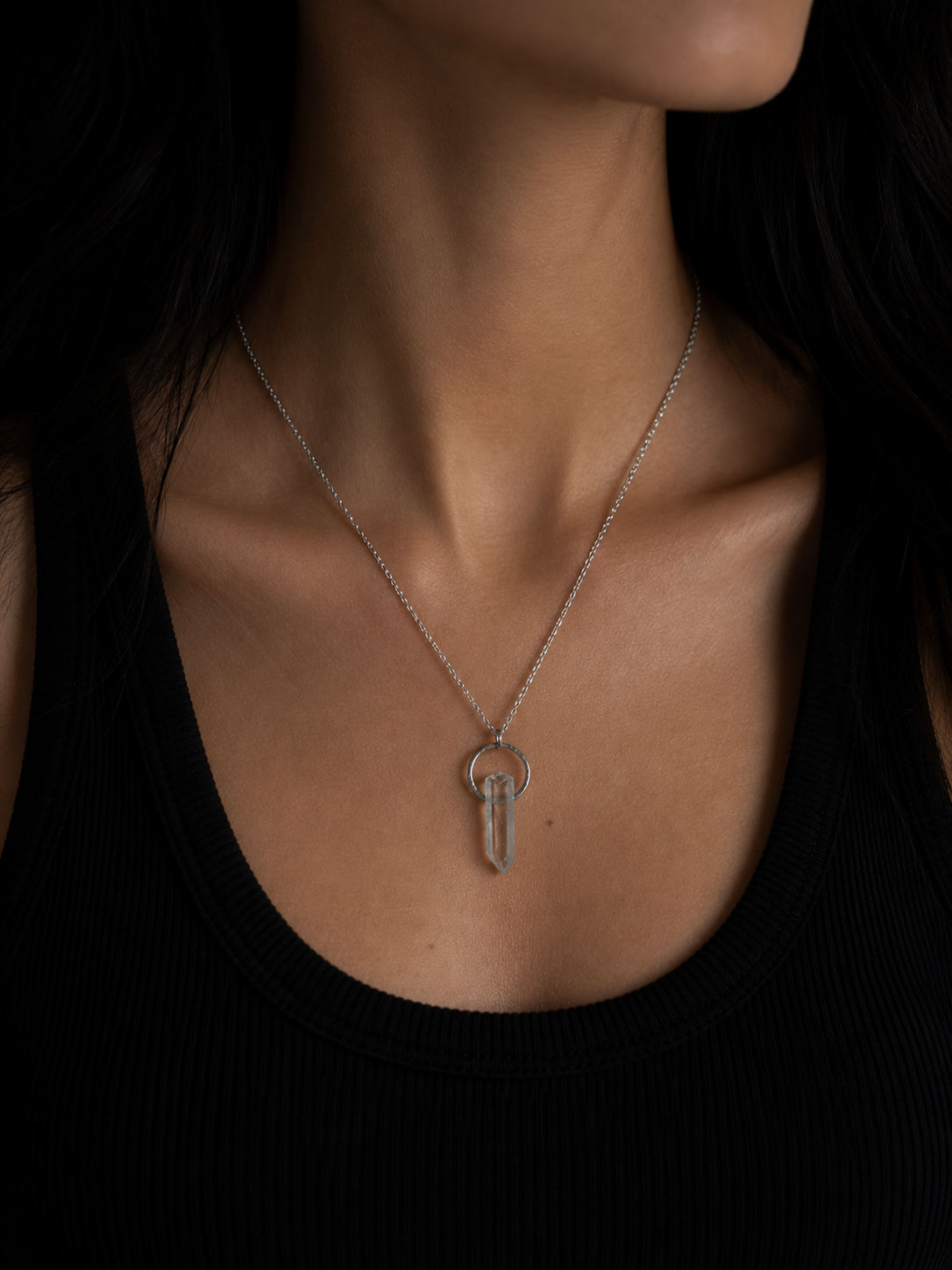 Clear Quartz Necklace