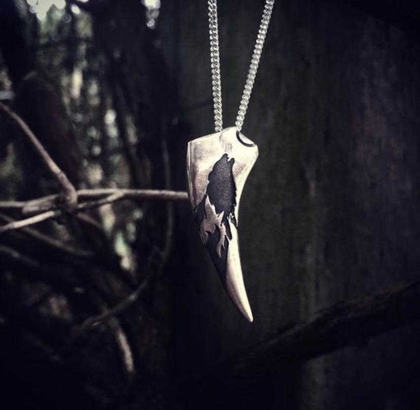 Wolf tooth necklace - KatzKollective