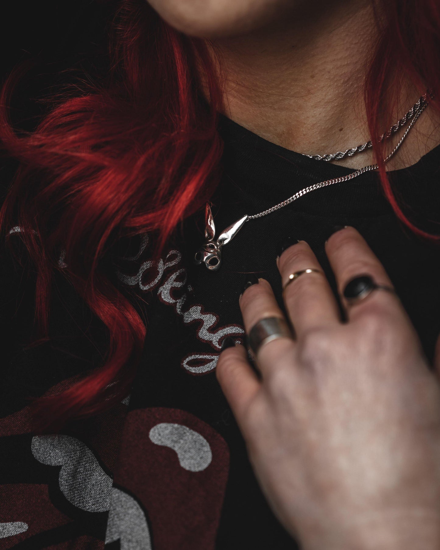 Bunny Mask Necklace - KatzKollective