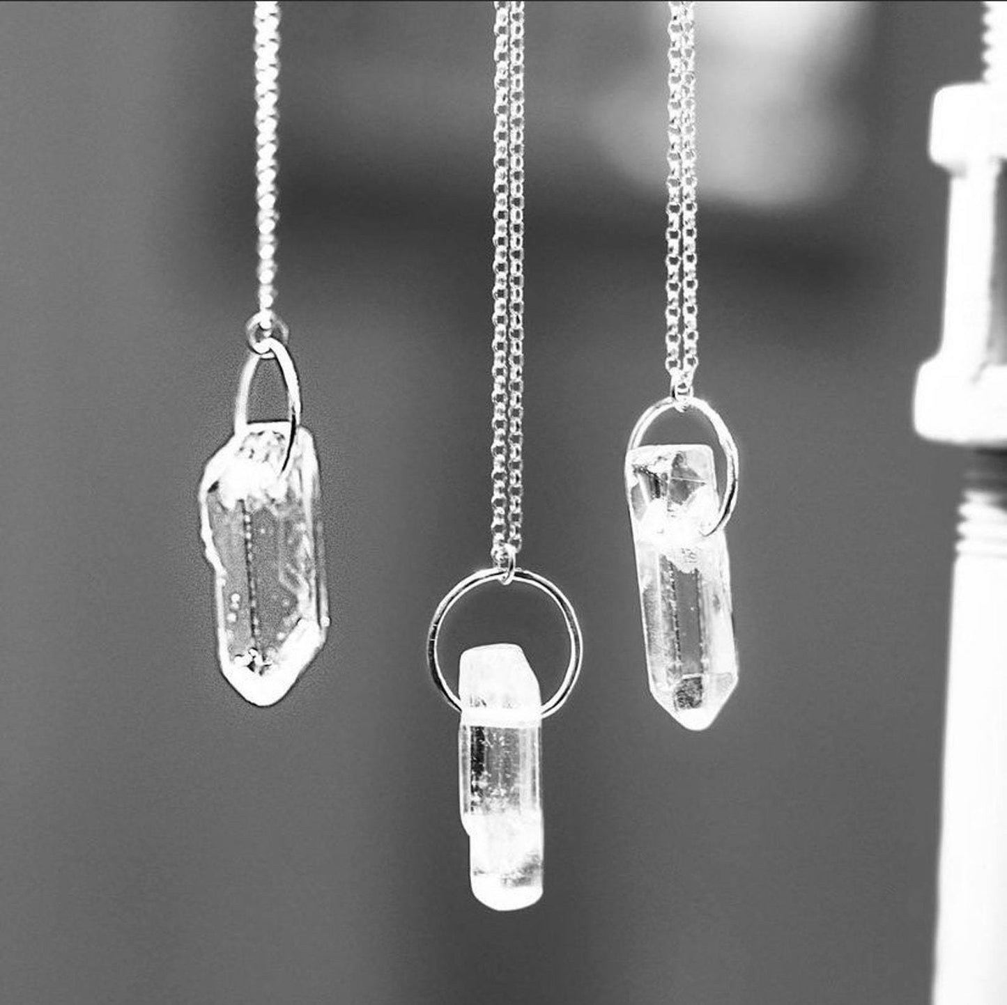 Clear Quartz Necklace - KatzKollective