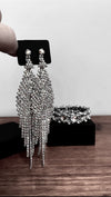 Swarovski crystal dangle earrings