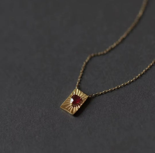 Radiant Heart Necklace – 14kt Gold Filled