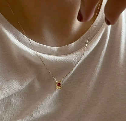 Radiant Heart Necklace – 14kt Gold Filled