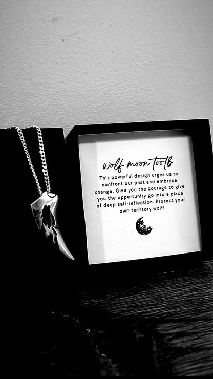 Sterling Silver Wolf Necklace — Handmade Wolf Pendant Jewelry by KatzKollective