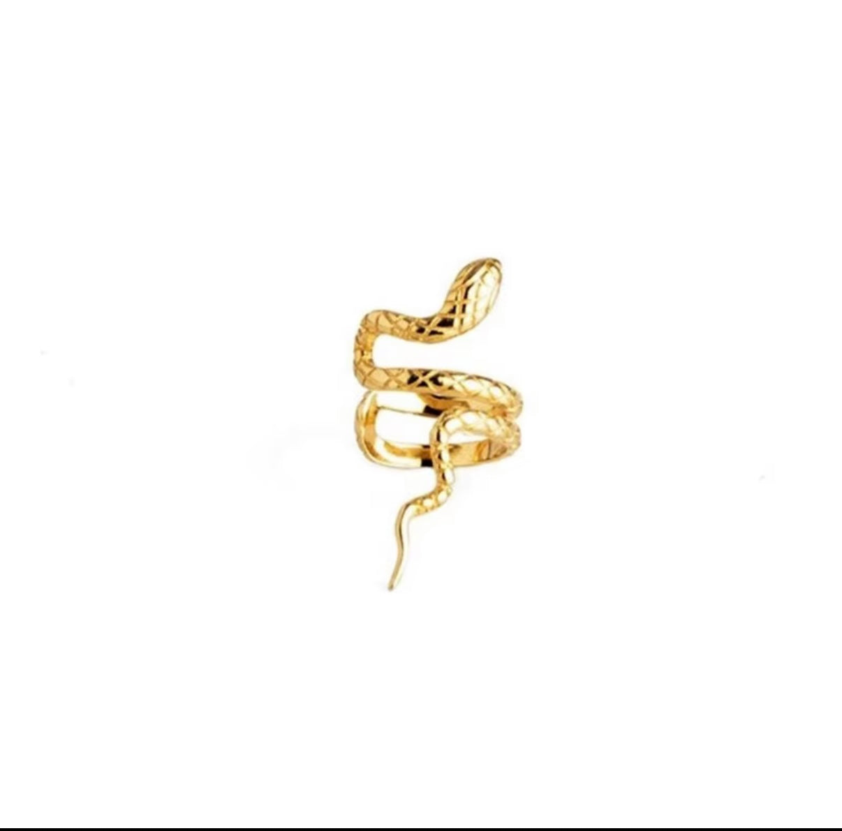 Snake cuff earrings 14kt gold filled