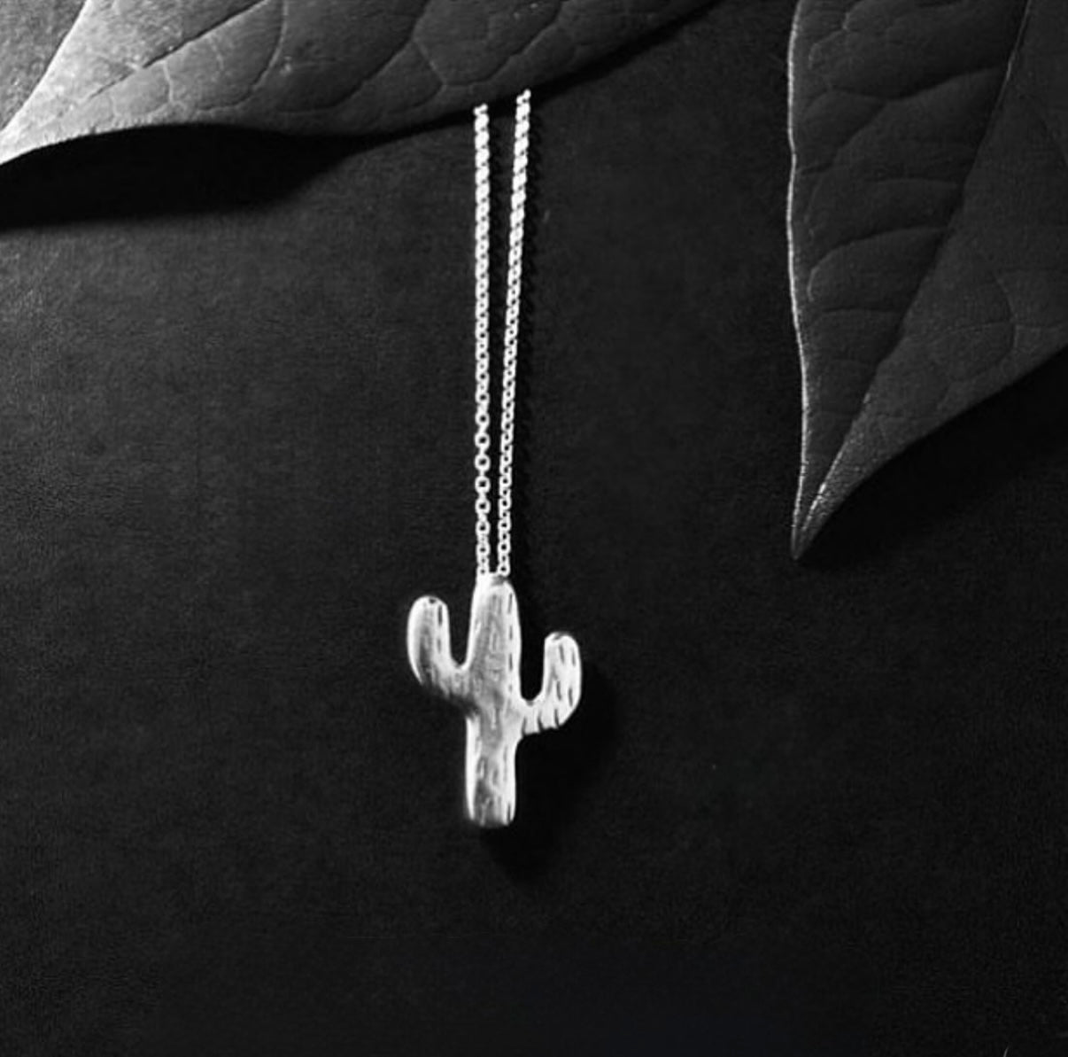 Cactus Necklace (Lil Prick) | Sterling Silver Handmade Pendant