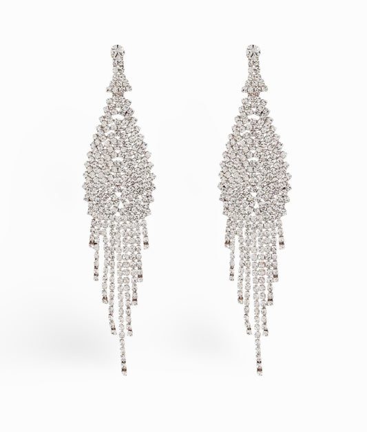 Swarovski crystal dangle earrings