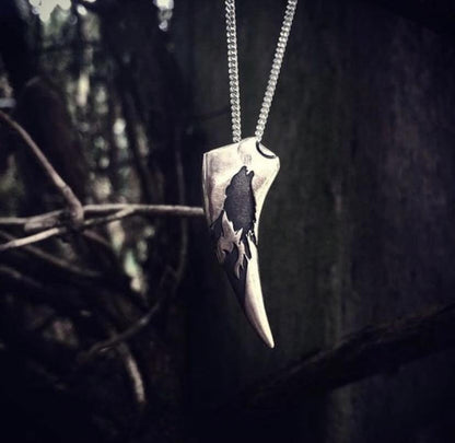 Wolf tooth necklace - KatzKollective