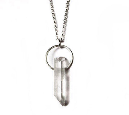 Clear Quartz Necklace - KatzKollective